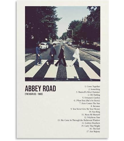 Amazon.co.jp: buyartforless ビートルズ アビーロード 1969 36x24